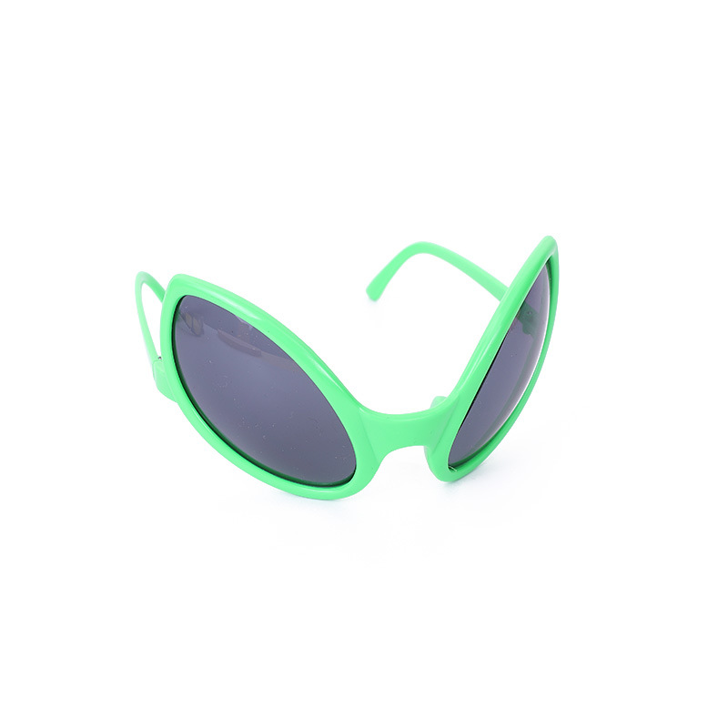 Internet Popular Alien Glasses Unisex Luminous Full Frame Decorative Glasses Ghost Festival Funny Sunglasses