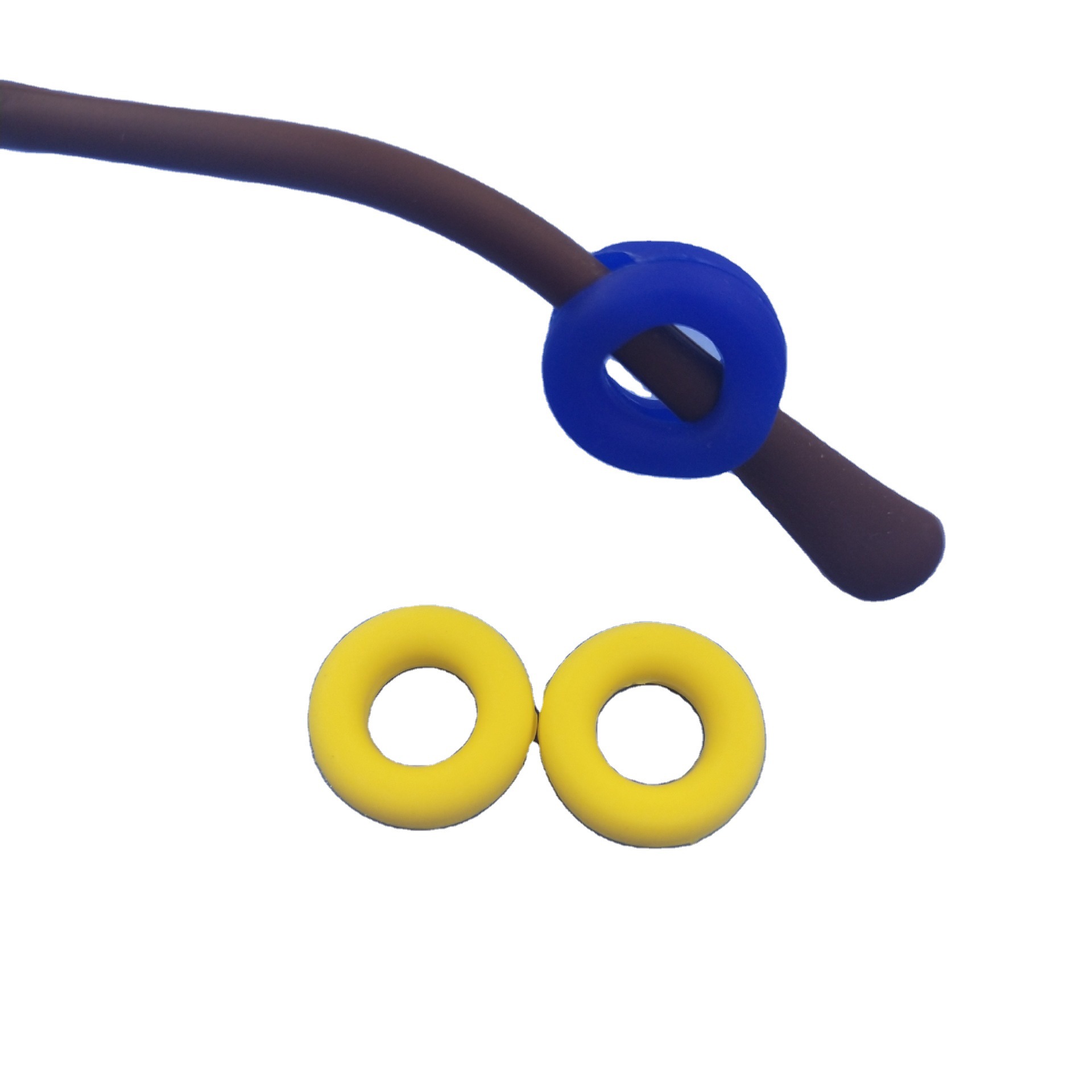Environmental protection round silicone glasses slip cover off ear hook ear hook outdoor accessories accessories