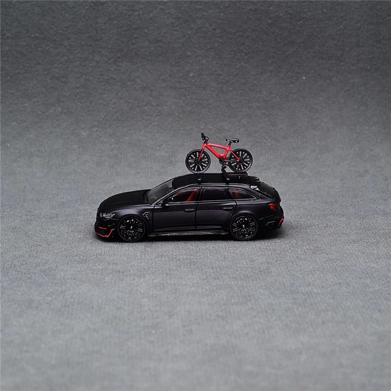 In stock | Roof box bicycle kayak luggage rack CM MODEL 1/64 car roof accessories MODEL