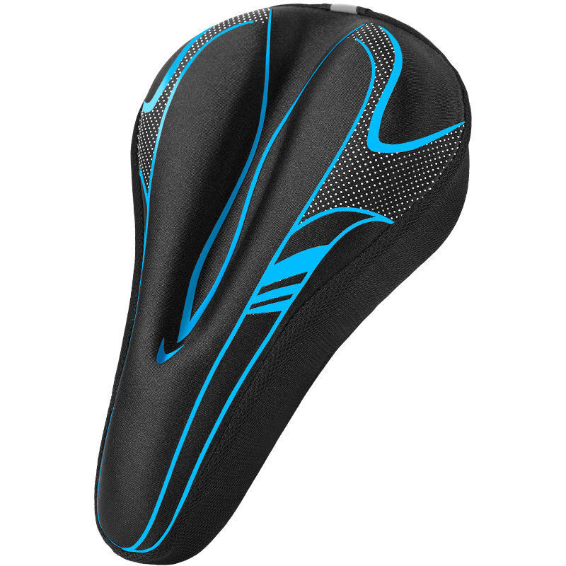 Bicycle seat cover thickened super soft comfortable mountain bike seat cover silicone road bicycle universal riding seat cover