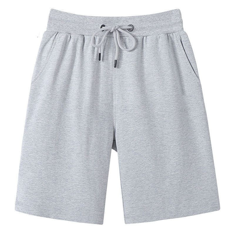 Outer Wear Shorts Men's Combed Cotton Sweatshirt Pants Trendy Brand Pure Cotton Spring and Summer Outer Wear Men's Casual Pants Sports Pants
