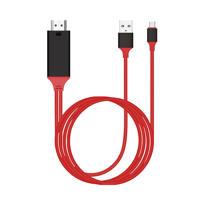USB3.1 Type-C to hdmi USB HD with screen line Type-C mobile phone with screen line HDMI TV line