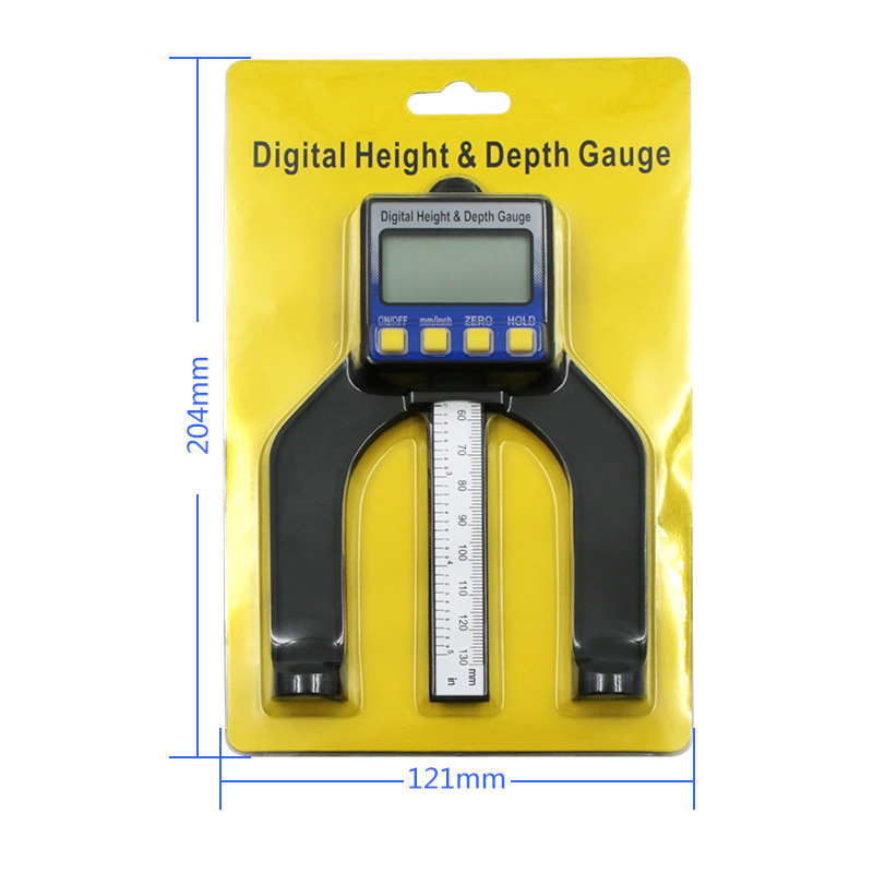 Digital display woodworking table saw height gauge 0-80mm depth gauge height depth gauge digital display vernier caliper wholesale
