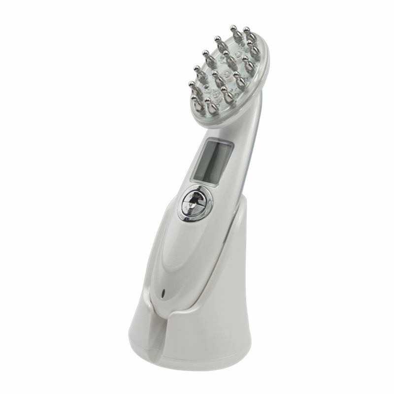Household laser head massage instrument scalp medicine applicator electric care hair comb vibration hair growth instrument factory wholesale