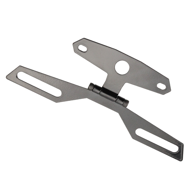 Motorcycle accessories modified taillight license plate bracket ATV off-road vehicle fixed folding license plate lighting taillight bracket