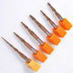 Wang Rui 55 taper ball end milling cutter coated carbide 3D relief engraving cutter wood aluminum copper CNC cutter