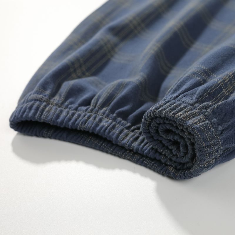 Men's Pajamas Summer 100 Pure Cotton Short-sleeved Trousers Men's Thin Summer Large Size Home Clothes Three-piece Set