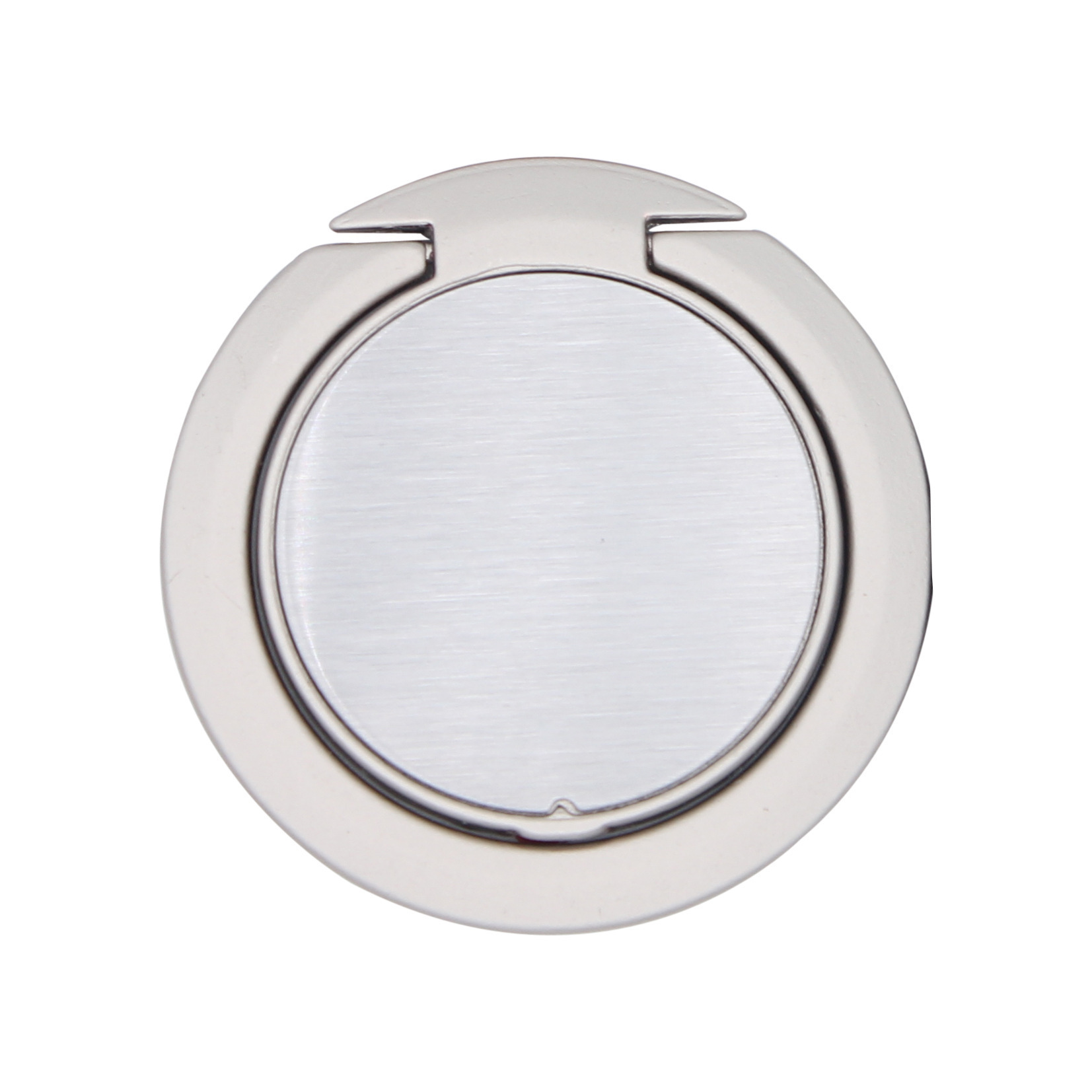 Lazy Thin Metal Mobile Phone Ring Magnetic Car Bracket Baking Paint Round Mobile Phone Bracket Zinc Alloy Ring Buckle