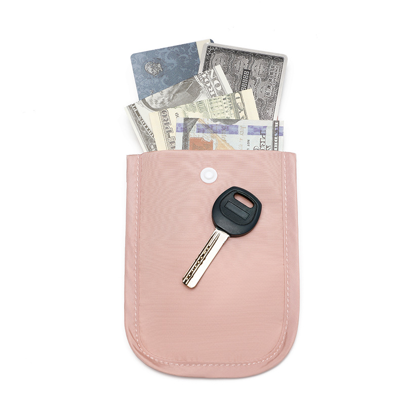 Nylon underwear change card bag new convenient ultra-thin close-fitting hidden travel ladies underwear bag wholesale