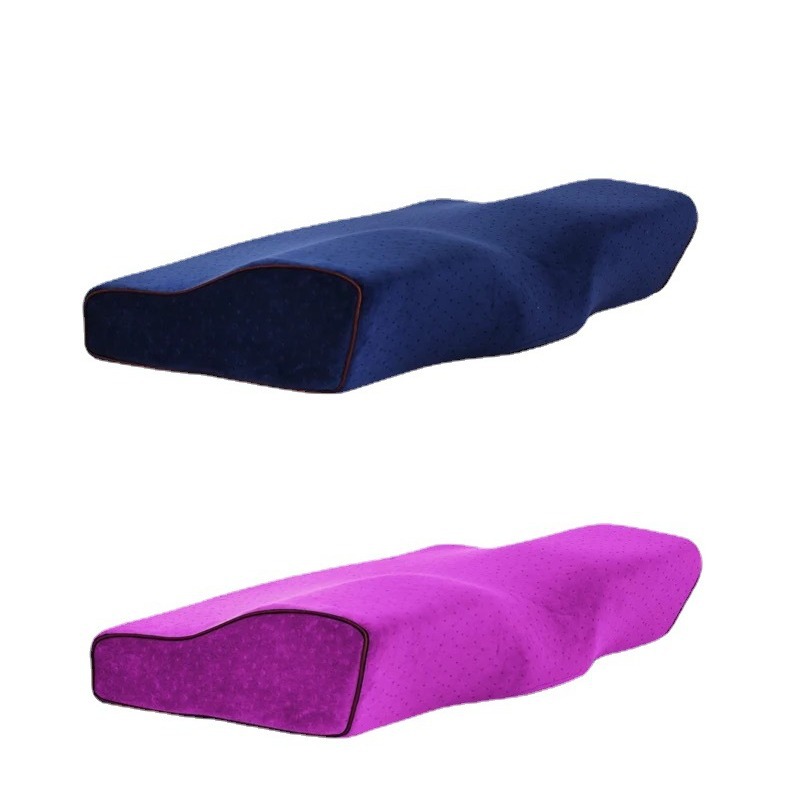 Japan slow rebound health neck massage cervical home memory pillow manufacturers wholesale memory cotton butterfly pillow