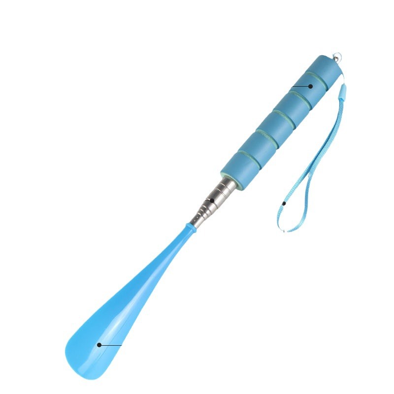 Stainless steel retractable shoe puller long handle household shoe puller long handle shoe puller shoe puller