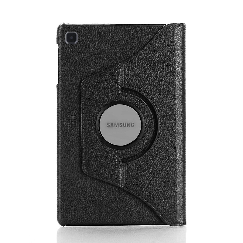 Cross-border applicable Samsung A7lite8.7 flat panel protective cover rotating T220 litchi pattern T225 leather cover 8.7 inch