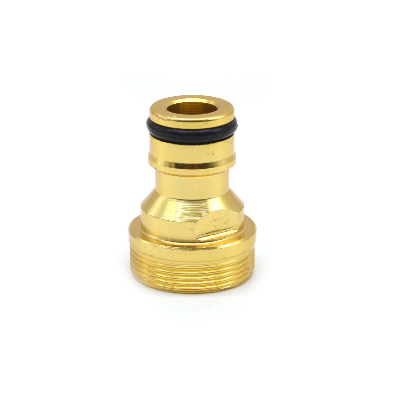 Garden tool joint aluminum copper plated inner and outer wire table basin joint, inner 22 wire outer 24 wire table basin joint