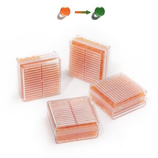 Factory spot SLR camera lens color silica gel moisture-proof agent safe camera desiccant dehumidification Box 45g