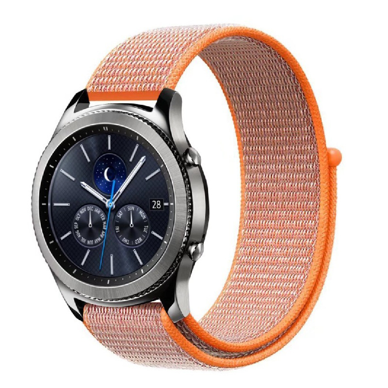 For Huawei Strap 22mm Jiaming 20mm Nylon Loop garmin Samsung Galaxy Watch5 Strap