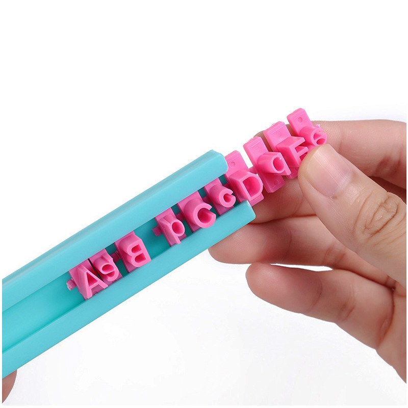 Movable type English alphanumeric symbol biscuit stamp stamp mould biscuit mould cake decoration mould