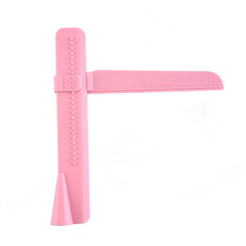 Plastic adjustable height cake flattener cream scraper spatula baking cake surface flattener tool