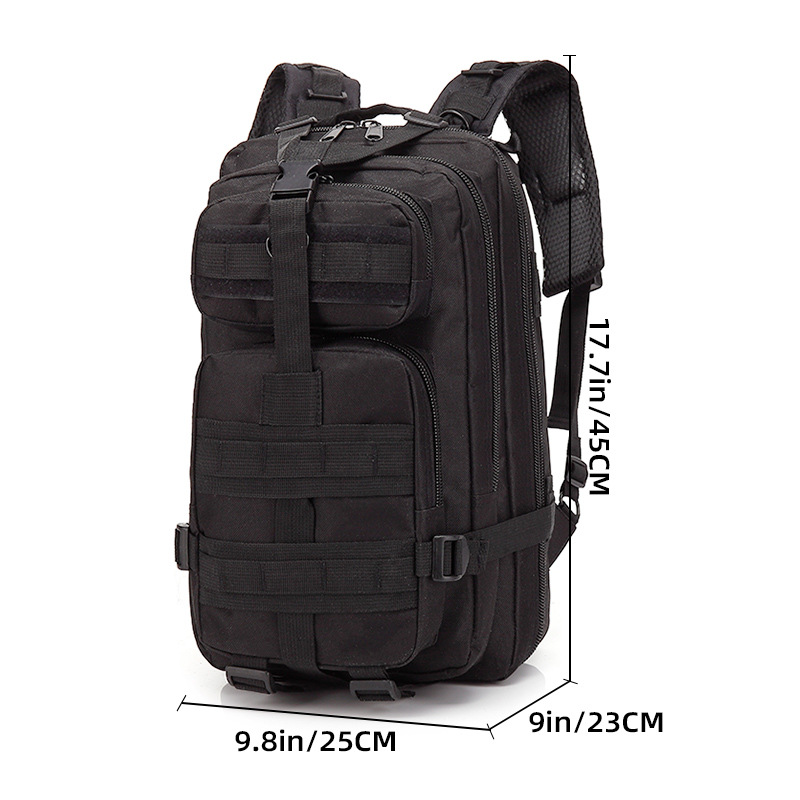 3p Off-road Large Capacity Hiking Backpack Men's Multi-functional Military Camouflage Sports Outdoor Mountaineering Tactical Backpack