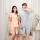 Disposable sweat steaming clothing female sauna moxibustion clothing cotton men's massage foot bath clothing hotel bathrobe physiotherapy clothing wholesale