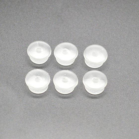 PVC Soft Rubber Shoe Buckle Cave Shoe Buckle Transparent Buckle Shoe Flower Bottom Buckle Garden Shoe Buckle I-Buckle Shoe Flower Base