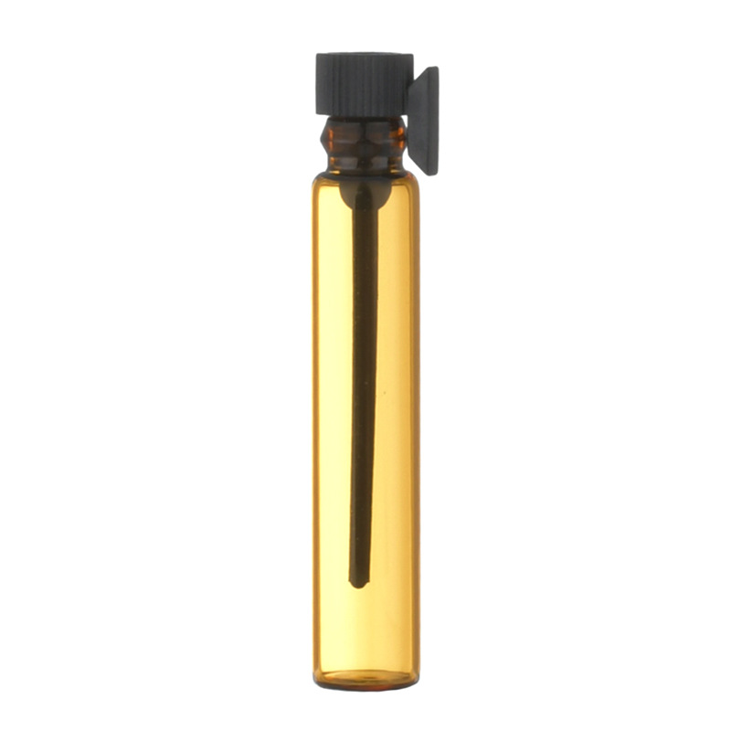 1ml/2ml perfume sub-bottled glass bottle empty bottle trial stick convenient non-leakage small sample bottle test tube