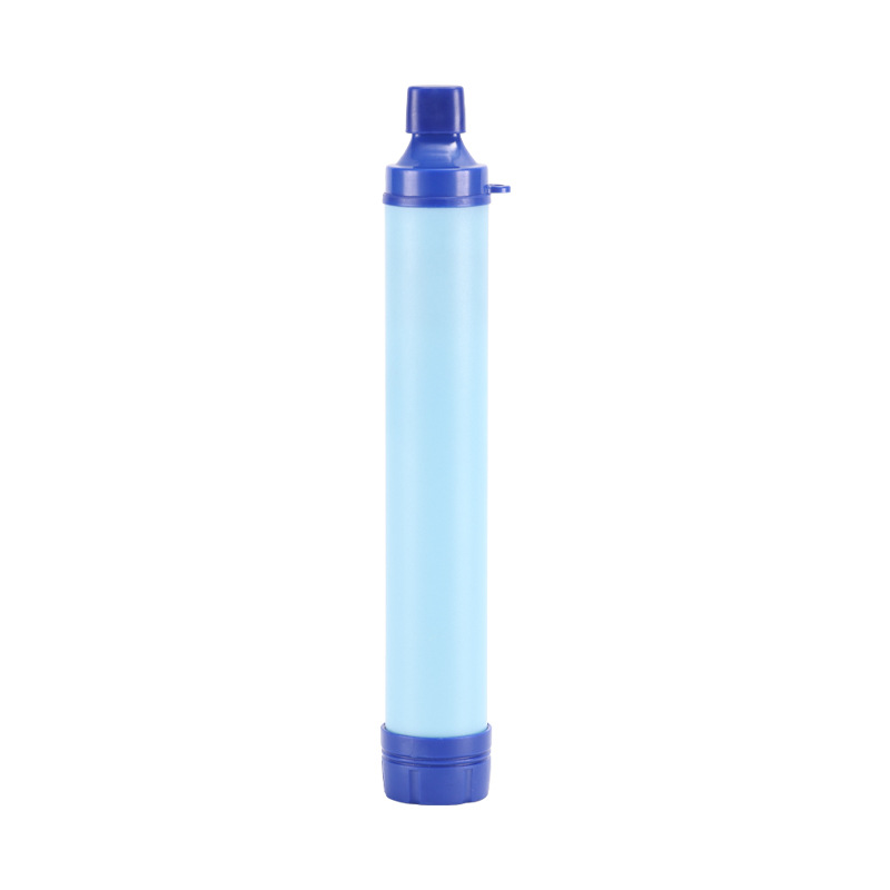 Outdoor camping emergency water filter field life emergency filter direct drinking single water purifier sterilization can add LOGO