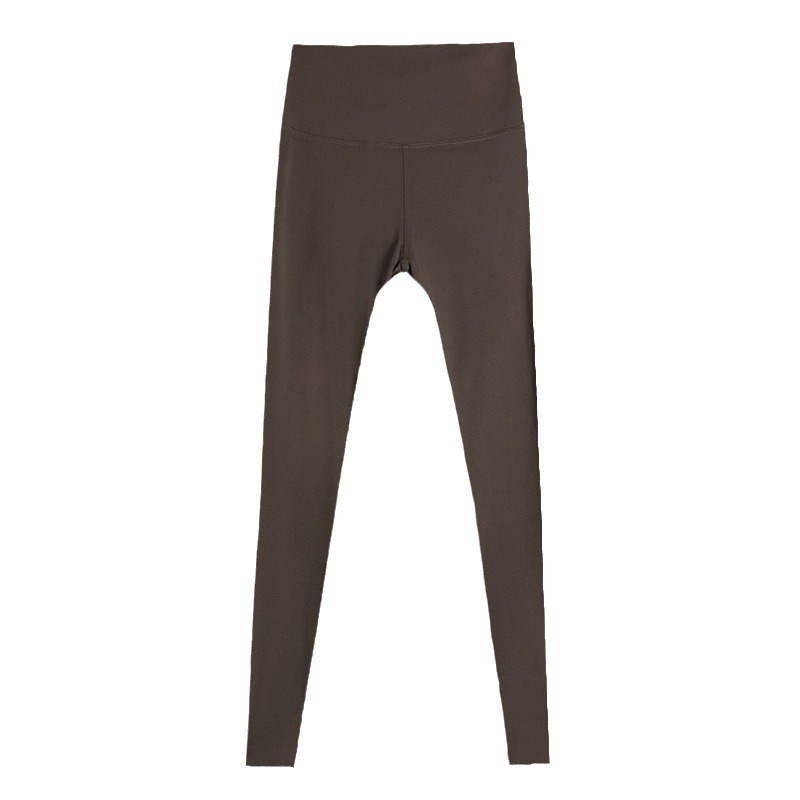 New sanding shark pants ladies spring plus size brown barbie pants cropped yoga pants fleece-lined leggings wholesale