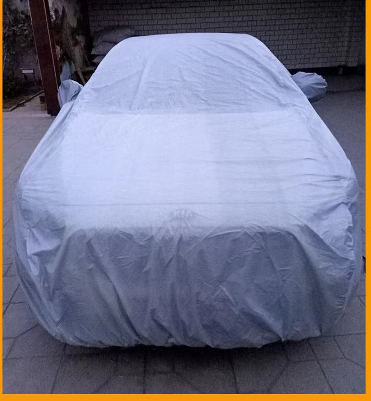 peva single-layer car cover four seasons universal rainproof sunscreen anti-scratch car cover