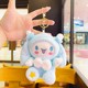 Plush bow tie adorable pet-jade GUI dog
