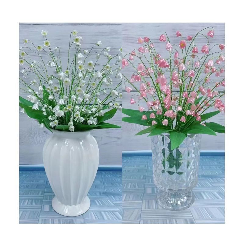 Lily abs imitation Shell Pearl fortune tree happy flower diy handmade beaded starry material package petals