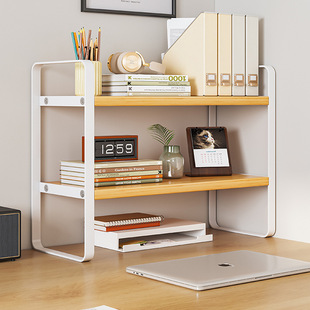 Desktop Storage Rack Iron Table Bookshelf Desk Storage Small Shelf Student Dormitory Cosmetic Finishing Rack Office