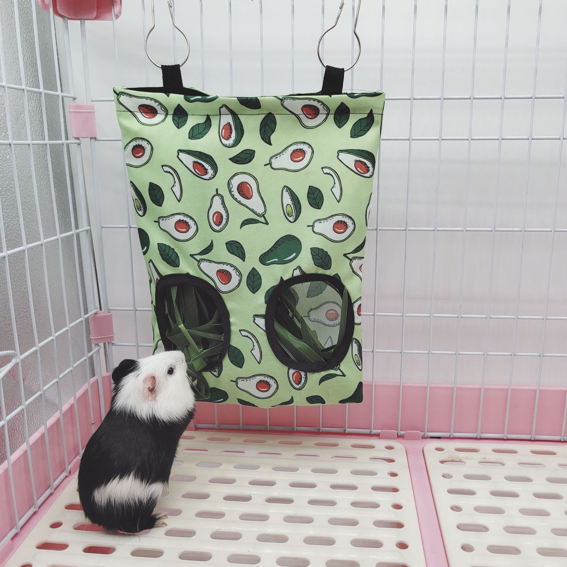 Cross-border Amazon rabbits feed bag guinea pig cavy mole feed bag rabbit hay bag pet food pack
