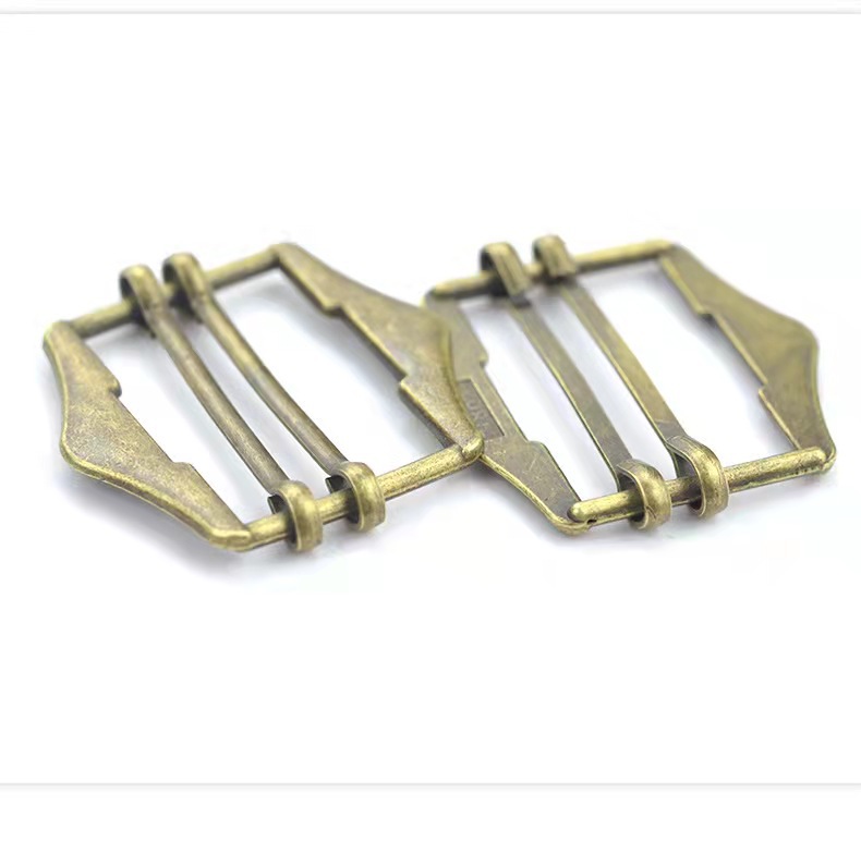 Wholesale suit button waistcoat adjustment button eye word metal day apron suspenders buckle clothes accessories spot