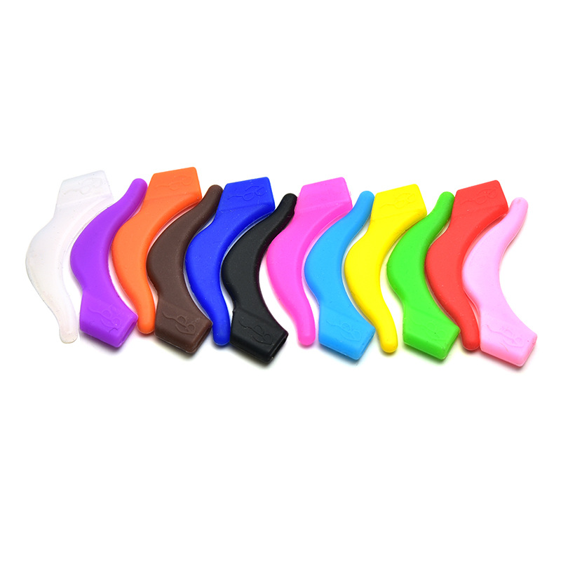 Glasses Accessories Silicone Sports Glasses Rubber Cover Anti-falling Anti-falling Ear Hook Ear Clip Ear Hanger Large Anti-slip Cover