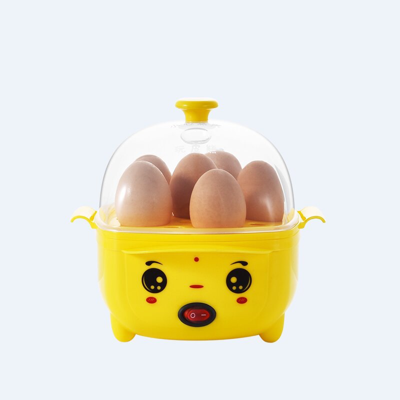 Bear Egg Steamer Anti-dry Burning Automatic Power-off Household Egg Boiler Single and Double Layer Small Multifunctional Breakfast Artifact