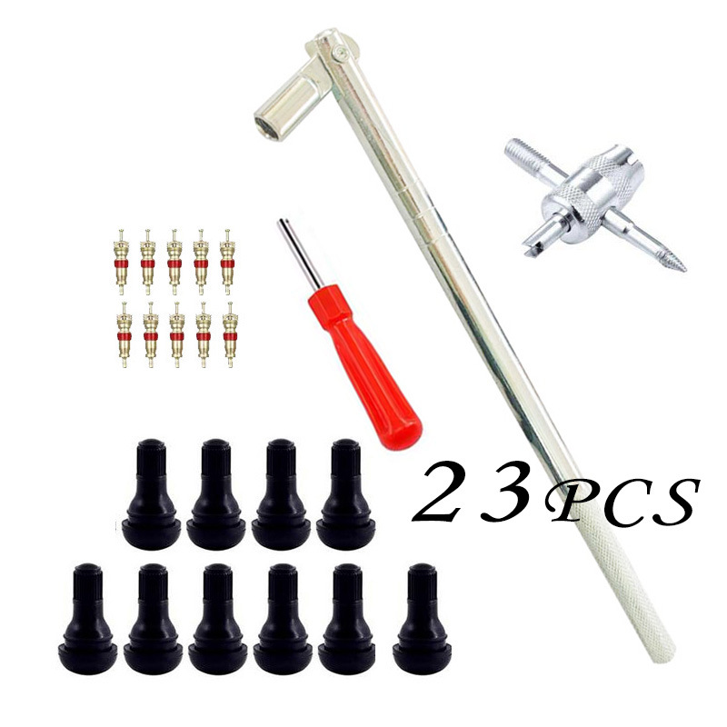 Supply tire TR412 valve 23-piece valve valve core disassembly tool Valve installation tool