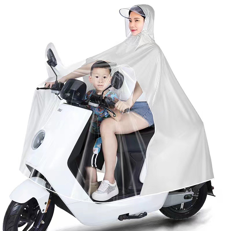 A generation of postage raincoat poncho padded long single double conjoined raincoat riding motorcycle electric poncho
