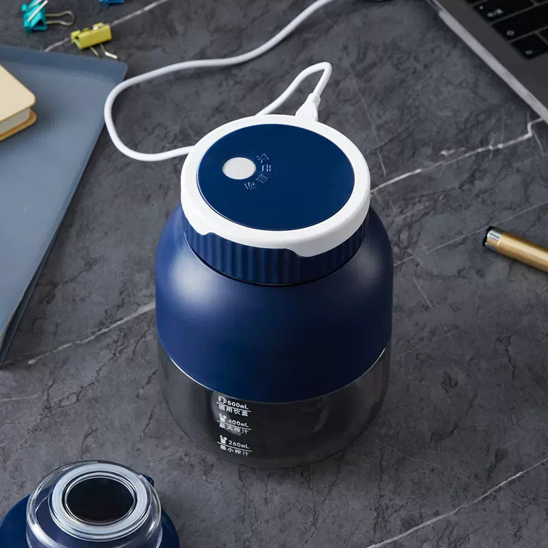 Large Capacity Ton Barrel Crushed Ice Juicer Cup Wireless Portable Juicer Mini Electric Sports Juicer