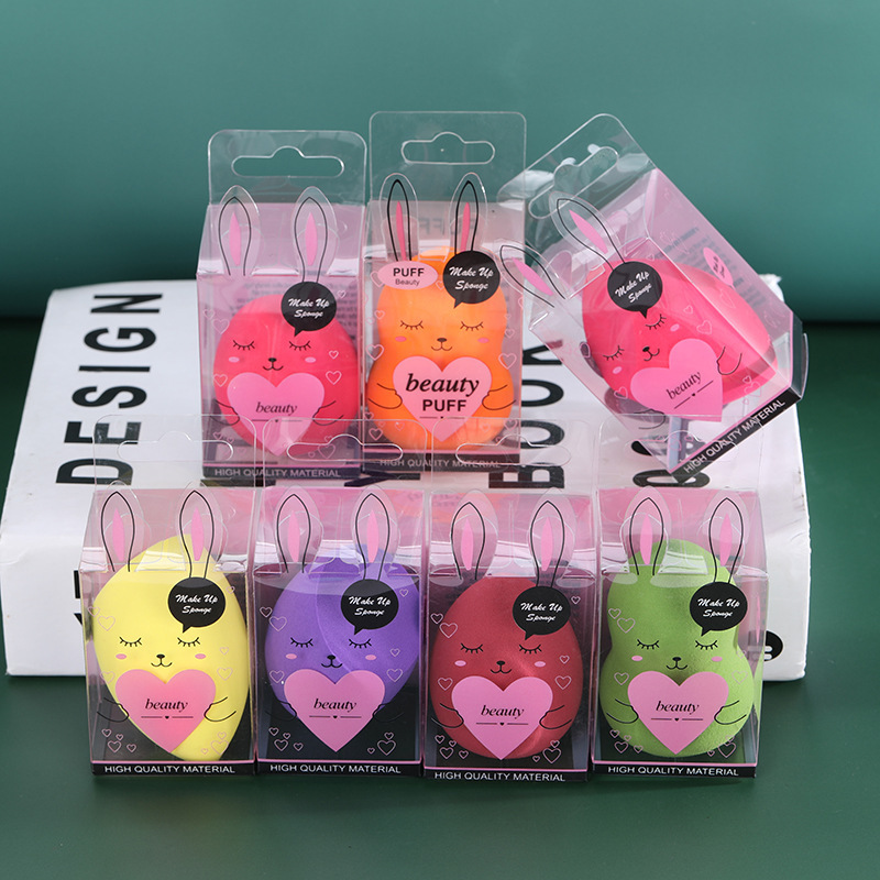 Wet and Dry Duplex Puff Gourd-type Divel-cut Drop-type Beauty Egg Boxed Set Makeup Sponge Makeup Egg