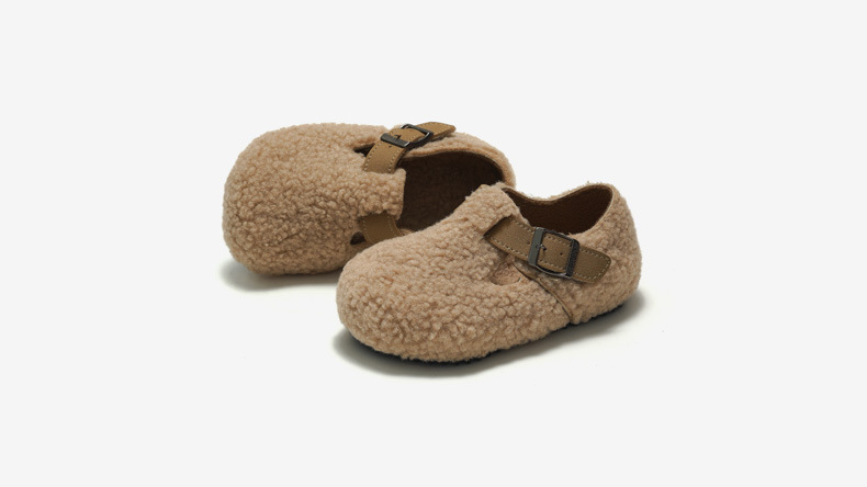 RUIZUSTOCK rudens un ziemas jauni bērnu korķa plīša apavi silti zēnu ikdienas apavi ar flīsa oderi meiteņu kokvilnas apavi_voghion.com