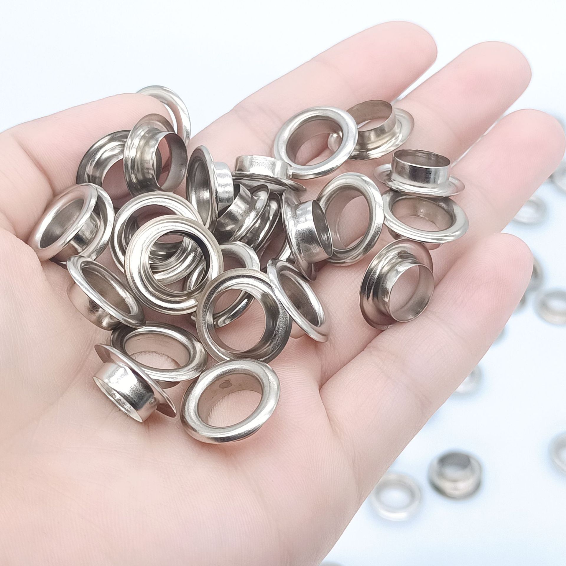10mm12mm metal copper button eyelet buckle with hand knock pressure buckle mold accessories diy handmade accessories boxed