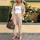 2024 Leisure suit Cotton and Linen-Lapel Suit Jacket Loose Pants suit
