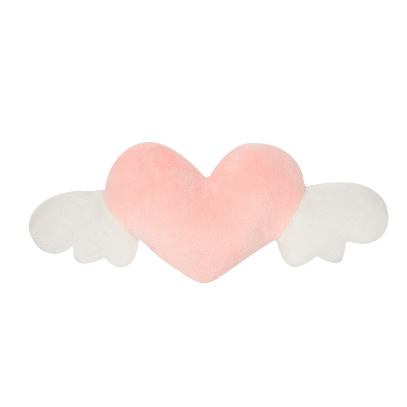 Love pillow car headrest lumbar support female neck pillow creative cute plush pillow car seat interior accessories