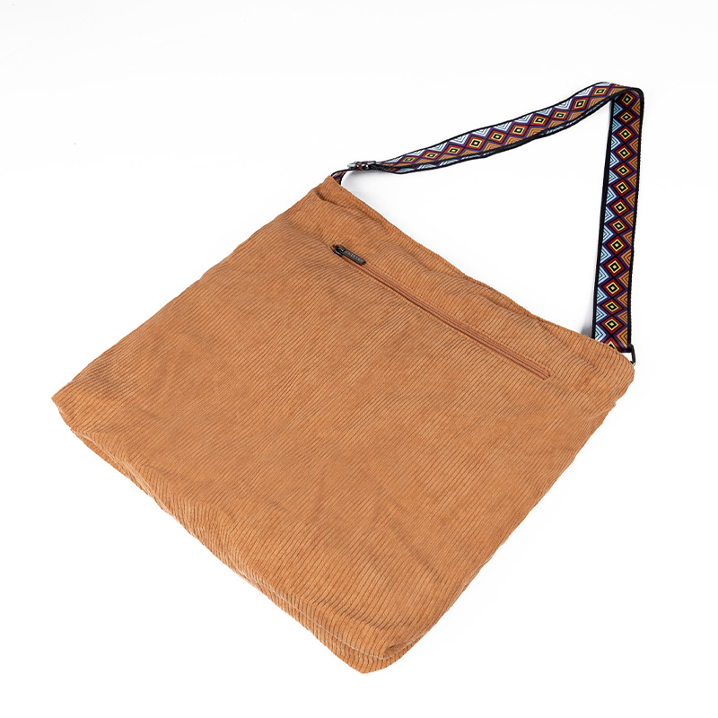 OSOCE British Tote Bag Men's Commuting Simple Fashion Shoulder Bag All-match Durable Casual Large Capacity Travel Bag