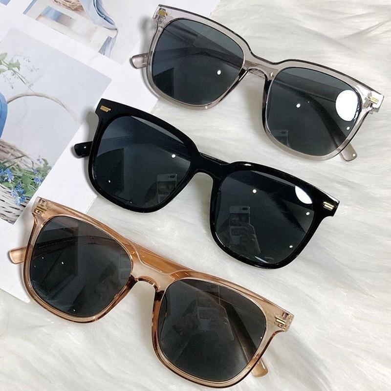 2023 New Anti-UV Sunglasses Men's Sunglasses Women's ins Red Riding Book Online Celebrity Korean Style Fashion Retro Glasses