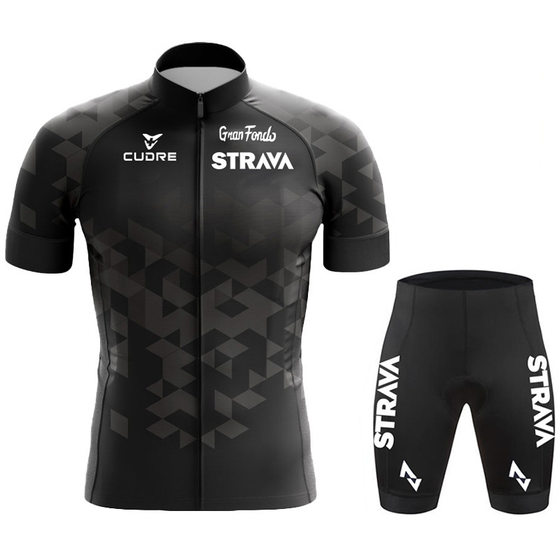 2023 Cross-border Cycling Suit Strava Tour de France Short-sleeved Suit Mountain Bike Race Cycling Suit