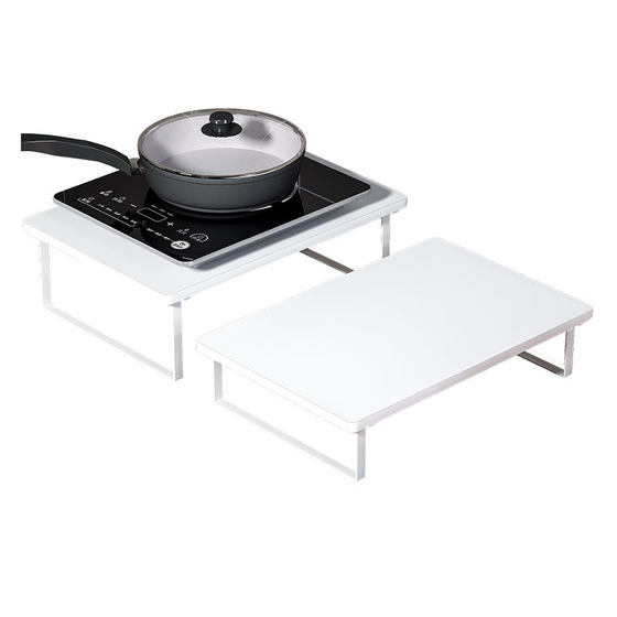 Induction Cooker Bracket Gas Stove Cover Cover Kitchen Stove Storage Rack Stove Partition Shelf Gas Stove Bracket