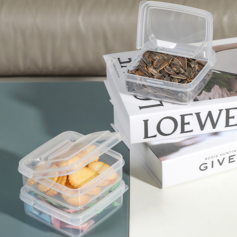 Cheese packing box refrigerator fruit sealed crisper flip butter block storage box onion ginger garlic seasoning storage box