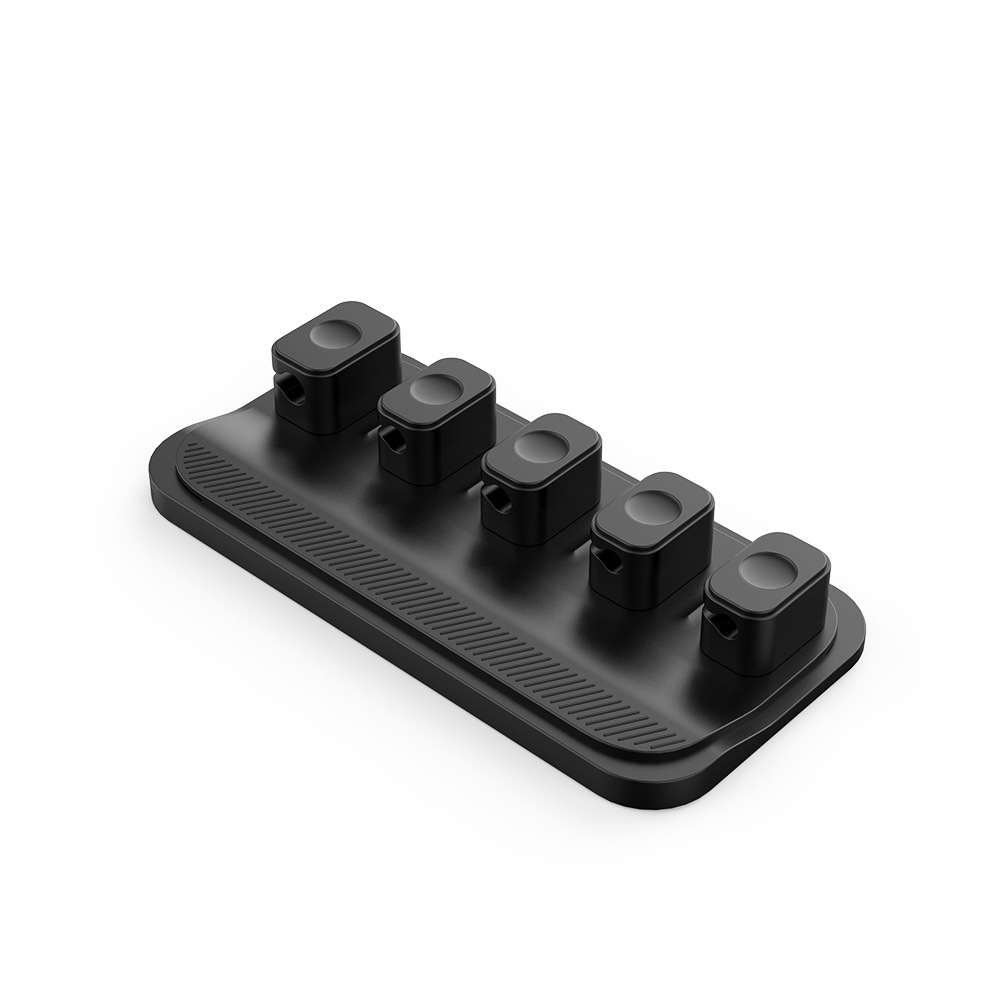 Cross-border hot-selling data line storage magnetic cable office desktop car fixed line seamless self-adhesive Winder