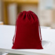 wine red (precision short plush);8cm * 10cm
